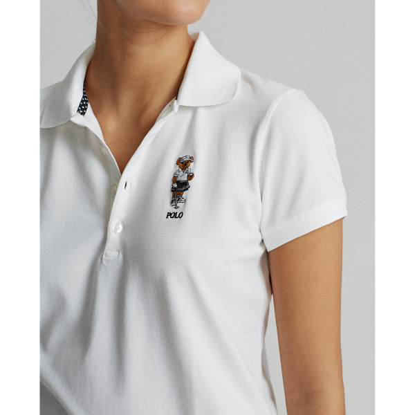 Polo ajust&eacute; Ralph Lauren Golf en Ceramic White 6