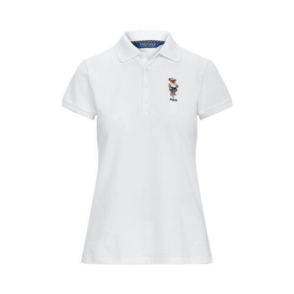Polo ajust&eacute; Ralph Lauren Golf en Ceramic White 2