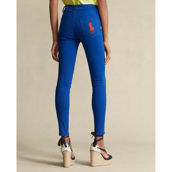 Blue Tompkins High-Rise Skinny Jean Polo Ralph Lauren 6