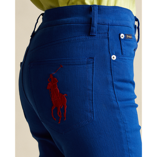 Blue Tompkins High-Rise Skinny Jean Polo Ralph Lauren 7