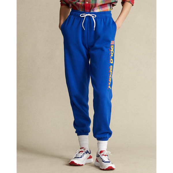 Pantaloni da jogging Polo Sport in felpa Polo Ralph Lauren in Zaffiro 4