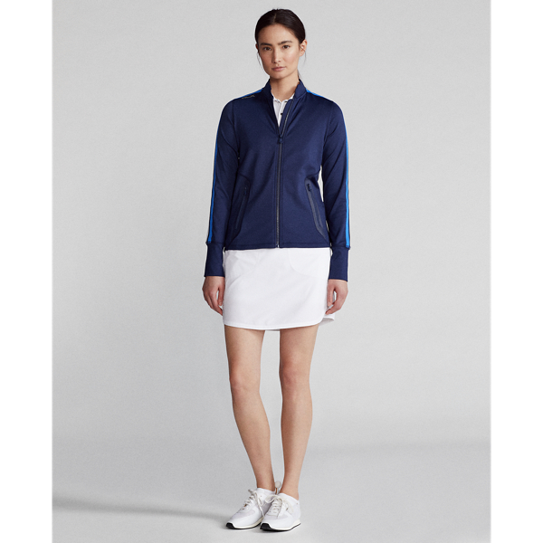 Refined Navy/Multi Stripe Performance Full-Zip Jacket RLX 4