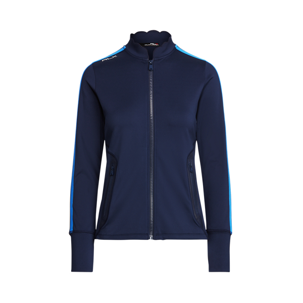 Refined Navy/Multi Stripe Performance Full-Zip Jacket RLX 2