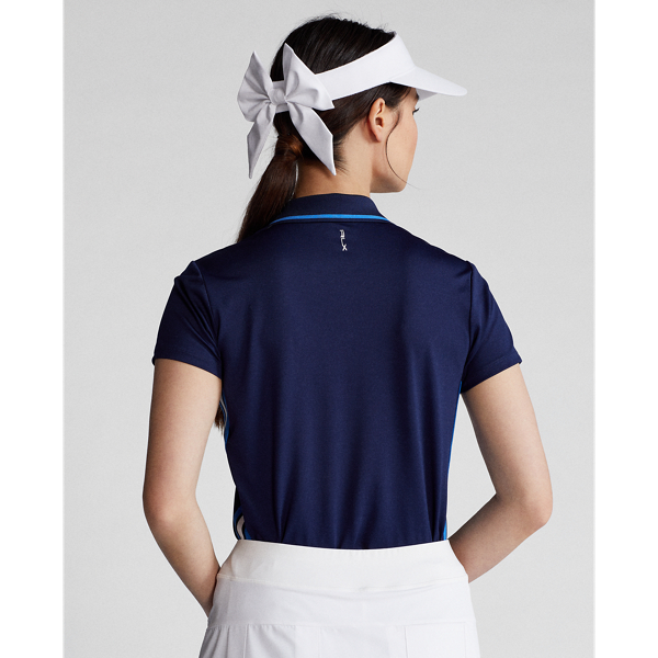 Polo &agrave; rayures RLX en Refined Navy/Multi Stripe 5