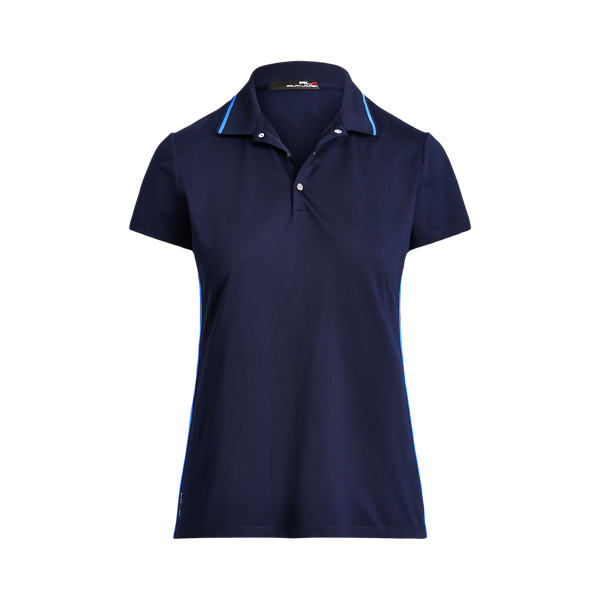 Polo &agrave; rayures RLX en Refined Navy/Multi Stripe 2