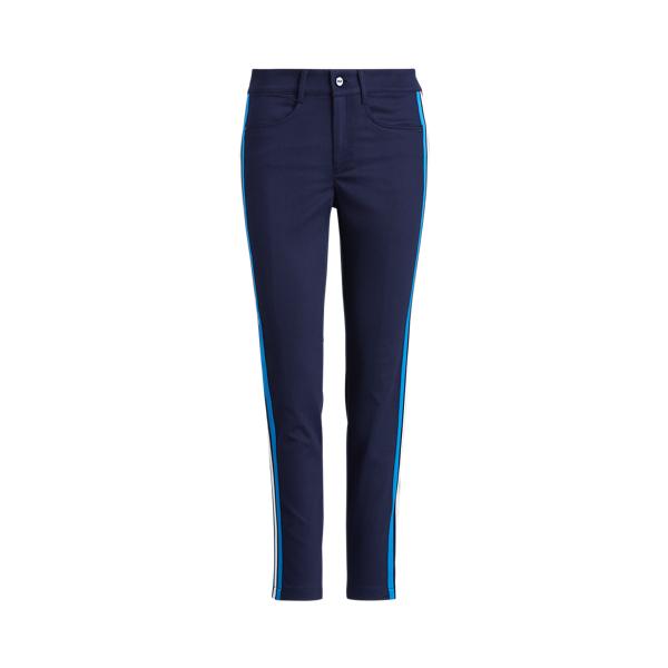 Refined Navy Multi Stripe-Trim Stretch Trouser Ralph Lauren Golf 2