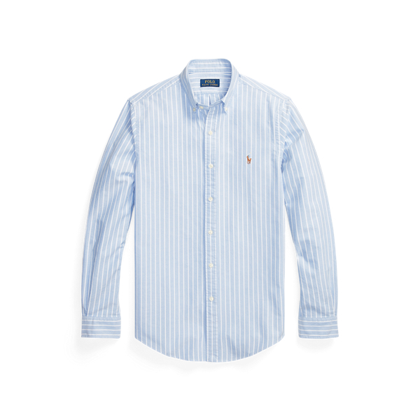 Slim Fit Striped Oxford Shirt