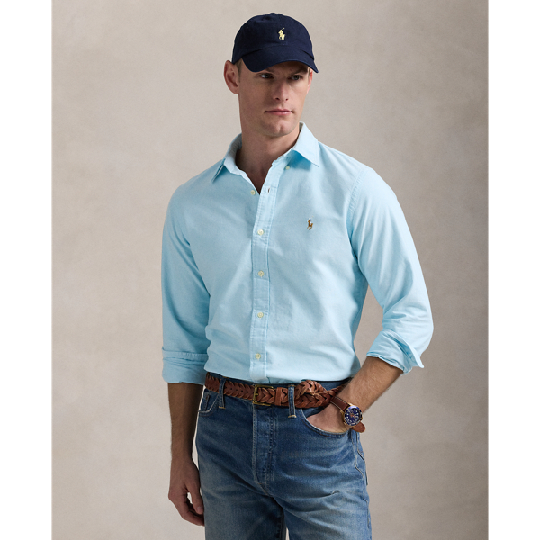 Ralph lauren aegean blue shirt best sale