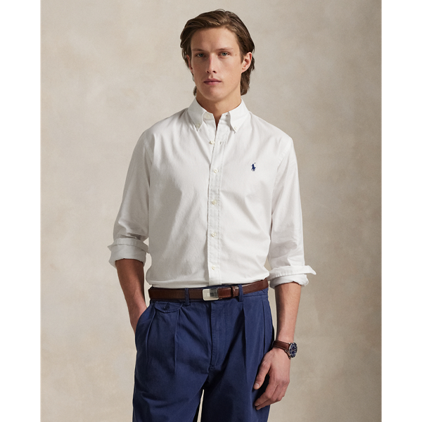 Custom Fit Stretch Oxford Shirt