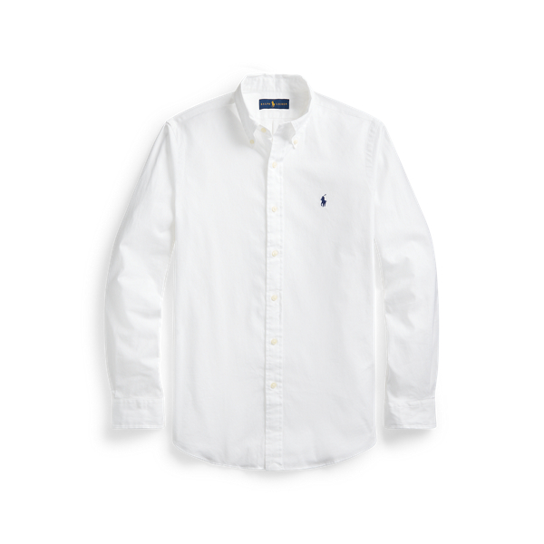 Ralph lauren stretch oxford shirt online