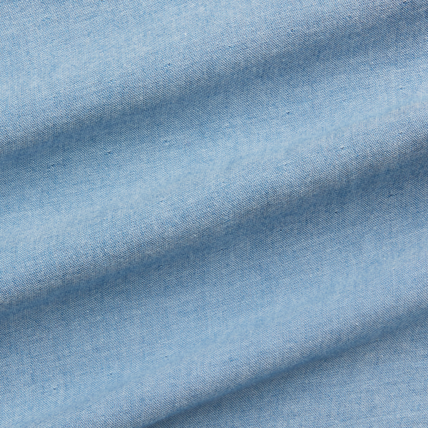5317 Light Blue Chambray Custom Fit Double-Faced Chambray Shirt Polo Ralph Lauren 6