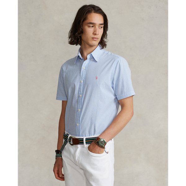 ★★POLO RALPH LAUREN★★ Custom fit striped seersucker shir Custom Fit Striped Seersucker Shirt for Men | Ralph Lauren® PY