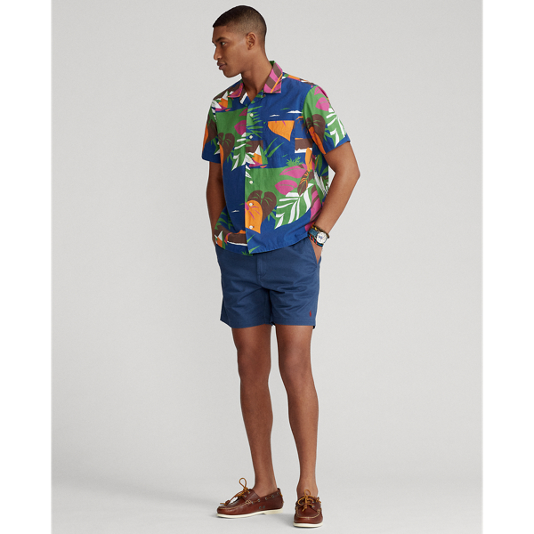 Camisa de popelina tropical Classic Fit Polo Ralph Lauren en Deco Tropical Seasca 4