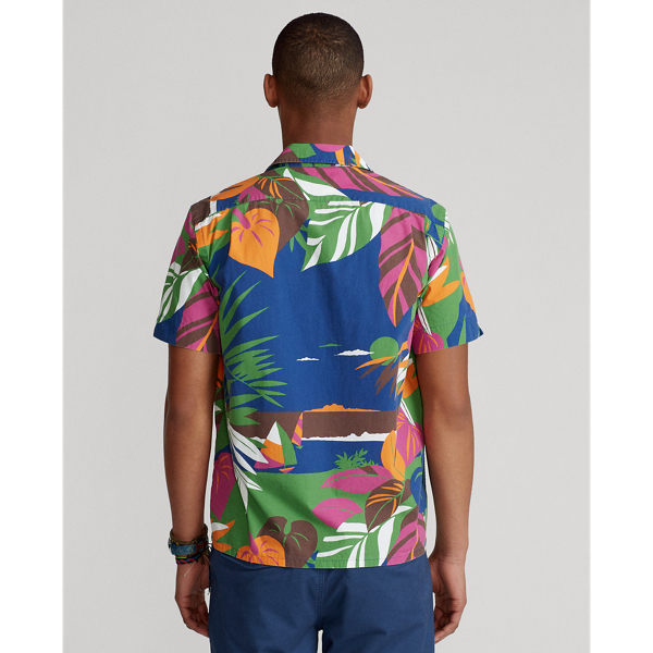 Camisa de popelina tropical Classic Fit Polo Ralph Lauren en Deco Tropical Seasca 5