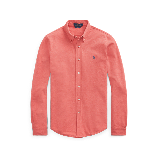 Custom Slim Fit Featherweight Mesh Shirt Polo Ralph Lauren 1