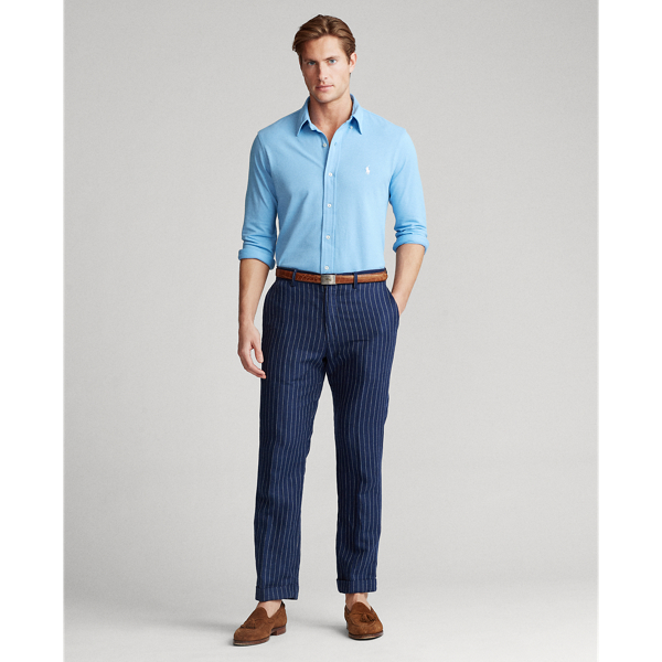 Blue Lagoon Featherweight Mesh Shirt Polo Ralph Lauren 3