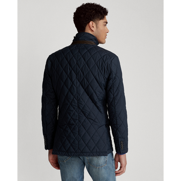 College Navy Quilted Jacket Polo Ralph Lauren 5