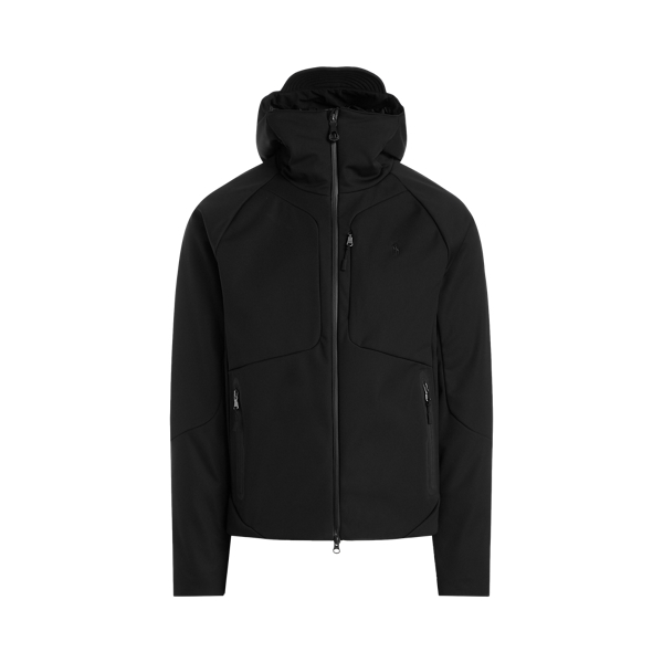Black Water-Repellent Softshell Jacket Polo Ralph Lauren 2