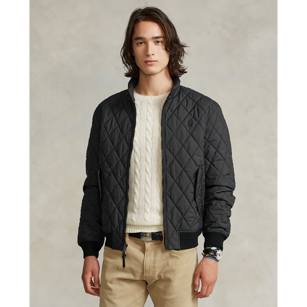 Water-Repellent Quilted Jacket