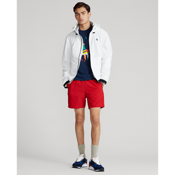 White Stowaway-Hood Jacket Polo Ralph Lauren 3