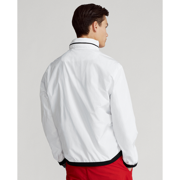 White Stowaway-Hood Jacket Polo Ralph Lauren 4