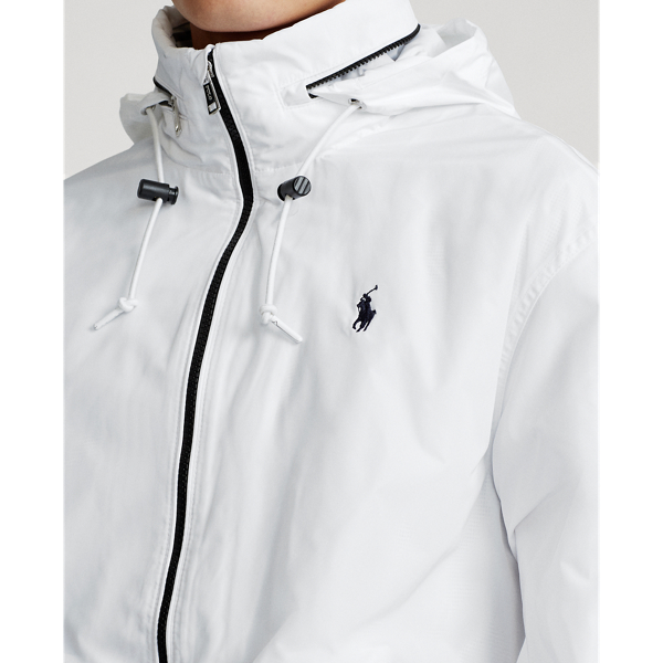 White Stowaway-Hood Jacket Polo Ralph Lauren 5