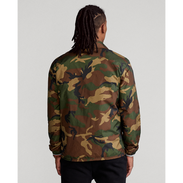 Surplus Camo Camo Water-Repellent Coach's Jacket Polo Ralph Lauren 5