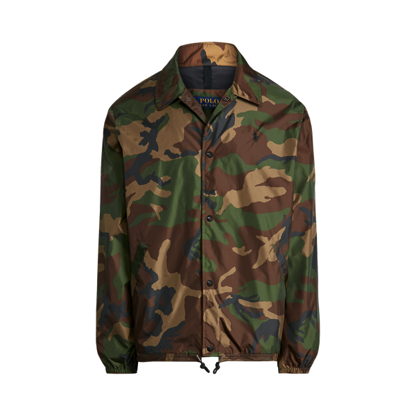 Surplus Camo Camo Water-Repellent Coach's Jacket Polo Ralph Lauren 2
