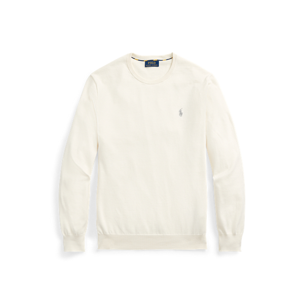 Slim Fit Cotton Crewneck Jumper Polo Ralph Lauren 1