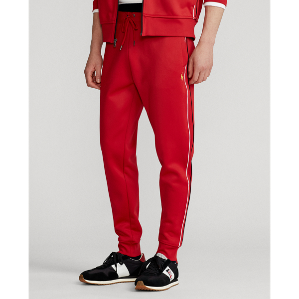 Lunar New Year Double-Knit Jogger Pant Polo Ralph Lauren in Ralph Red 4