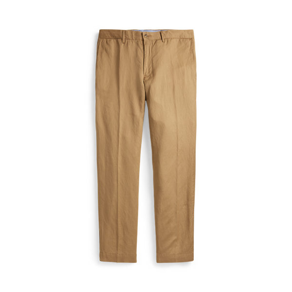 Desert Khaki Straight Fit Linen-Blend Trouser Polo Ralph Lauren 2