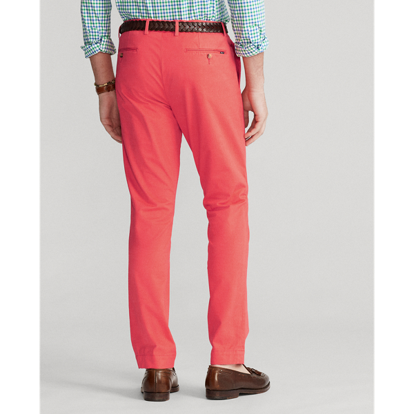 Red Stretch Slim-Fit Twill Trouser Polo Ralph Lauren 5