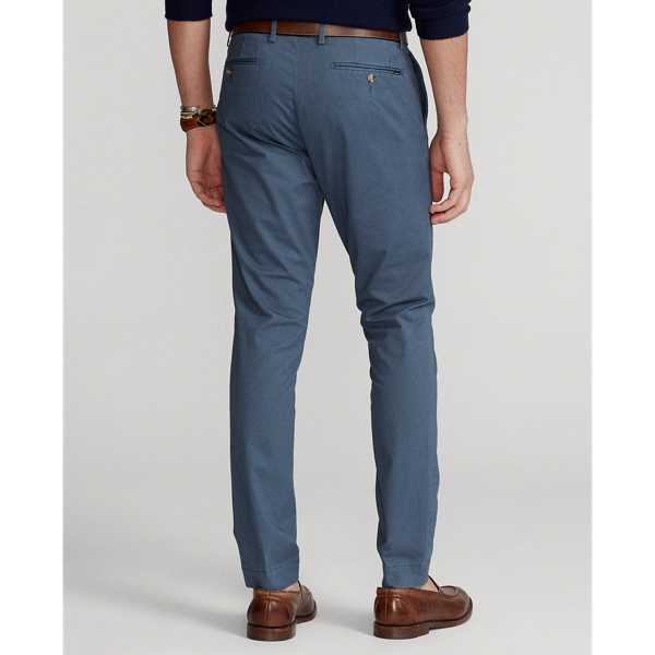 Blue Corsair Stretch Tailored Slim Fit Chino Trouser Polo Ralph Lauren 5