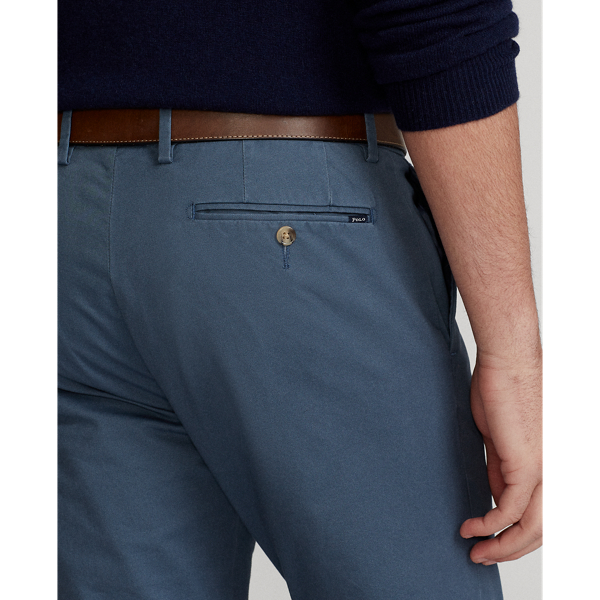 Blue Corsair Stretch Tailored Slim Fit Chino Trouser Polo Ralph Lauren 6