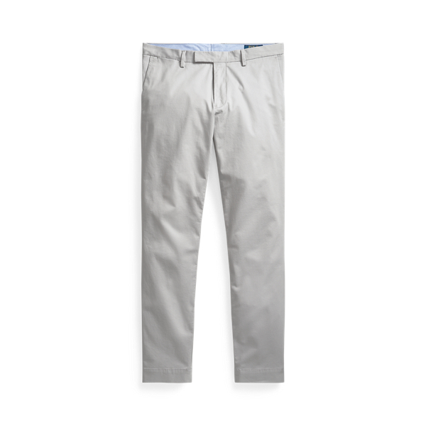 Soft Grey Stretch Tailored Slim Fit Chino Trouser Polo Ralph Lauren 2