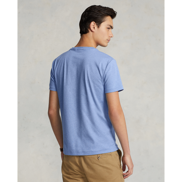 Soft Royal Heather Custom Slim Fit Soft Cotton T-Shirt Polo Ralph Lauren 5