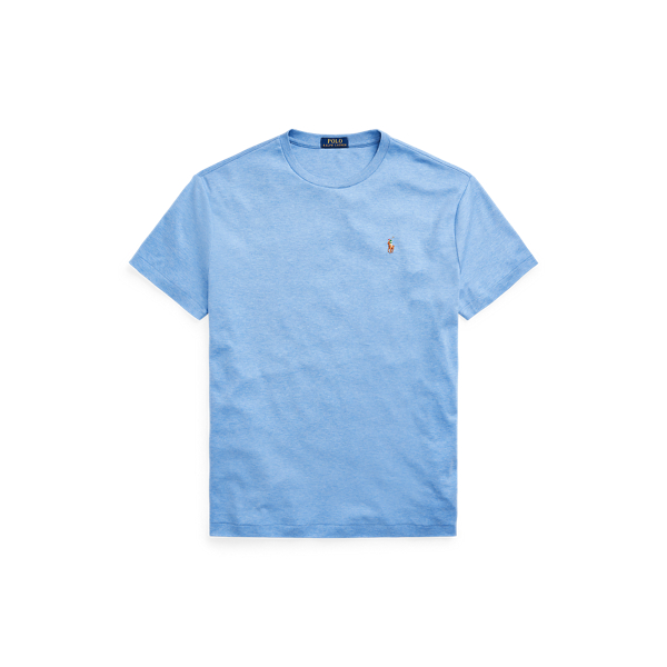 Soft Royal Heather Custom Slim Fit Soft Cotton T-Shirt Polo Ralph Lauren 2