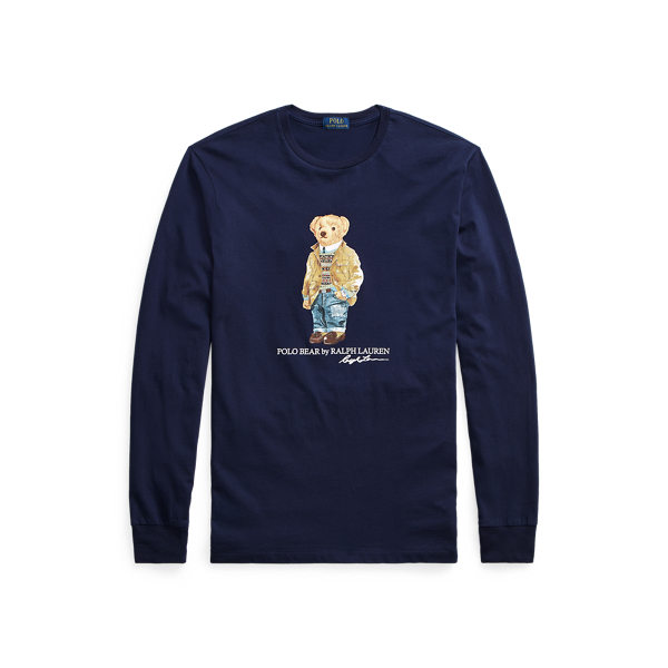 Cruise Navy Custom Slim Fit Polo Bear T-Shirt Polo Ralph Lauren 2