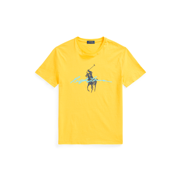 Custom Slim Fit Big Pony T-Shirt Polo Ralph Lauren 1