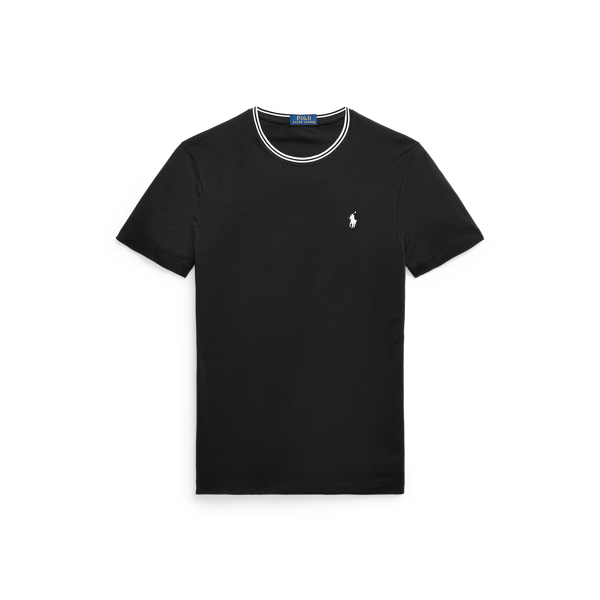 Custom Slim Fit Mesh T-Shirt Polo Ralph Lauren 1