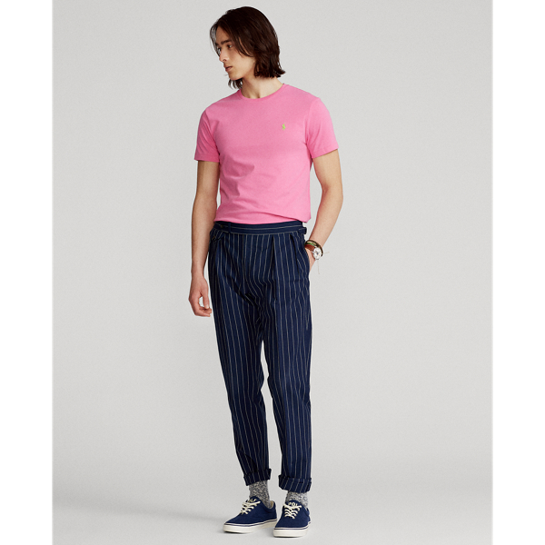 Dalia Pink Custom Slim Fit Jersey Crewneck T-Shirt Polo Ralph Lauren 4