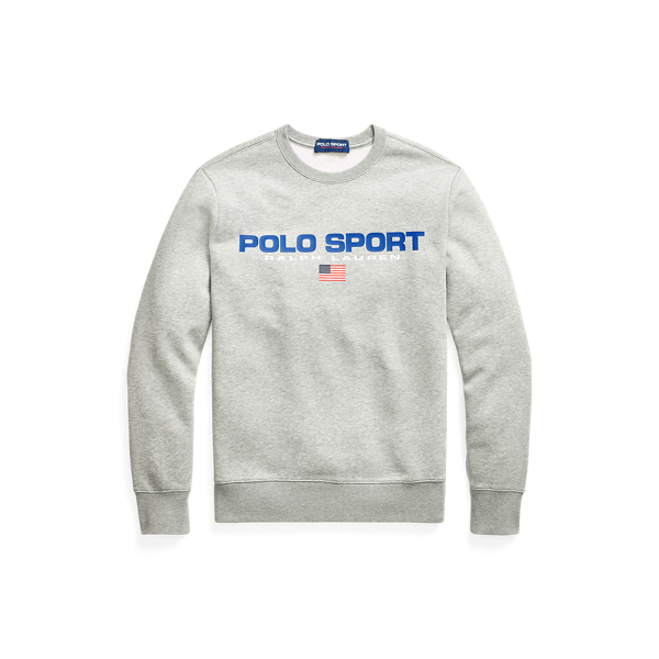 Sweatshirt polar Polo Sport Polo Ralph Lauren em Cinza mesclado 2