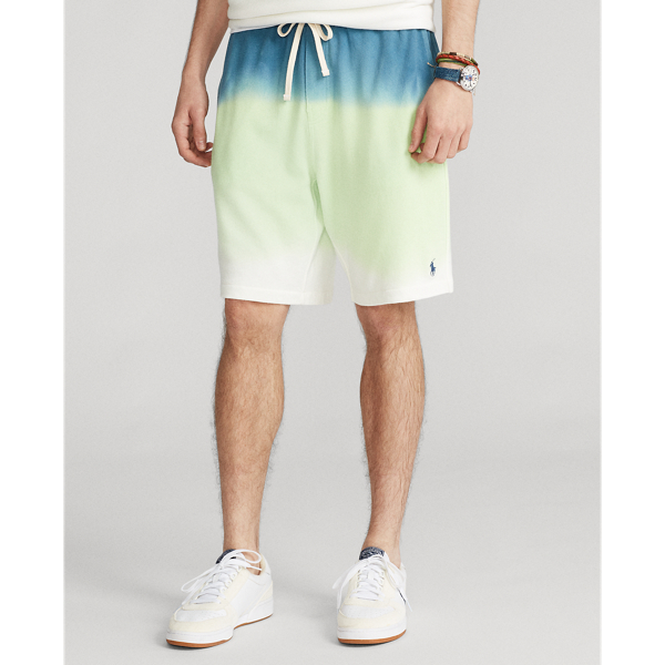Cruise Lime Dip Dye Multi 8-Inch Dip-Dyed Spa Terry Short Polo Ralph Lauren 3