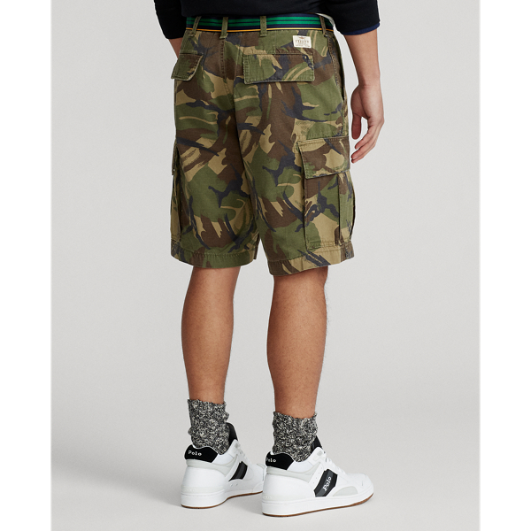 British Elmwood Camo 9.5-Inch Relaxed Fit Ripstop Cargo Short Polo Ralph Lauren 5