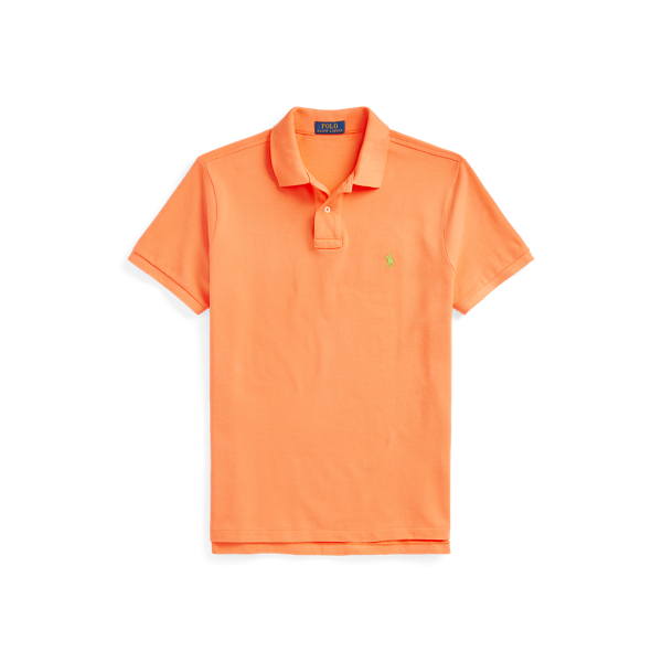 Custom Slim Fit Mesh Polo Shirt