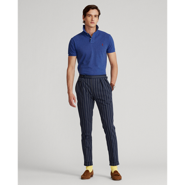 Royal Heather Slim Fit Mesh Polo Shirt Polo Ralph Lauren 4
