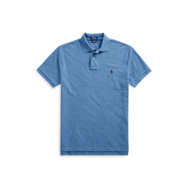 Royal Heather Slim Fit Mesh Polo Shirt Polo Ralph Lauren 2