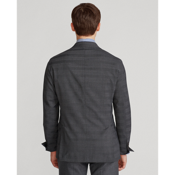 Grey/Charcoal Polo Stretch Suit Jacket Polo Ralph Lauren 5