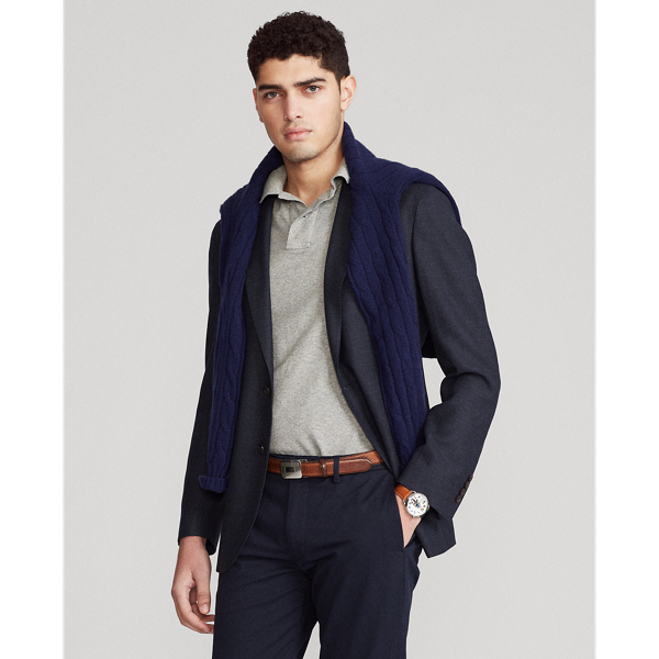 Navy Polo Stretch Wool-Blend Sport Coat Polo Ralph Lauren 8
