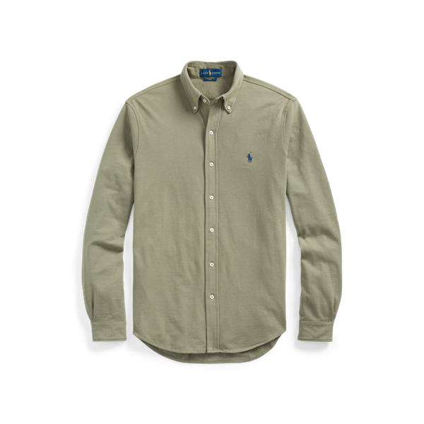 Sage Green Featherweight Mesh Shirt Big & Tall 2